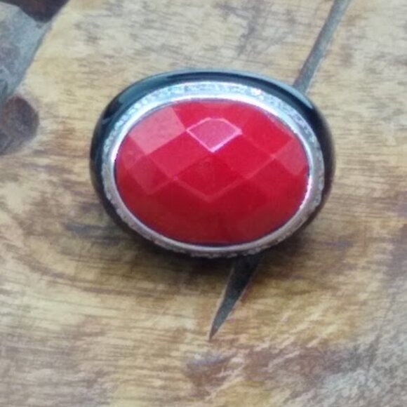 Designer  Silver cocktail ring italy